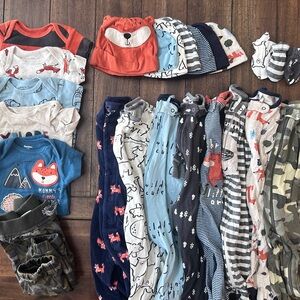 Critter Camo Baby Boy Clothing Bundle